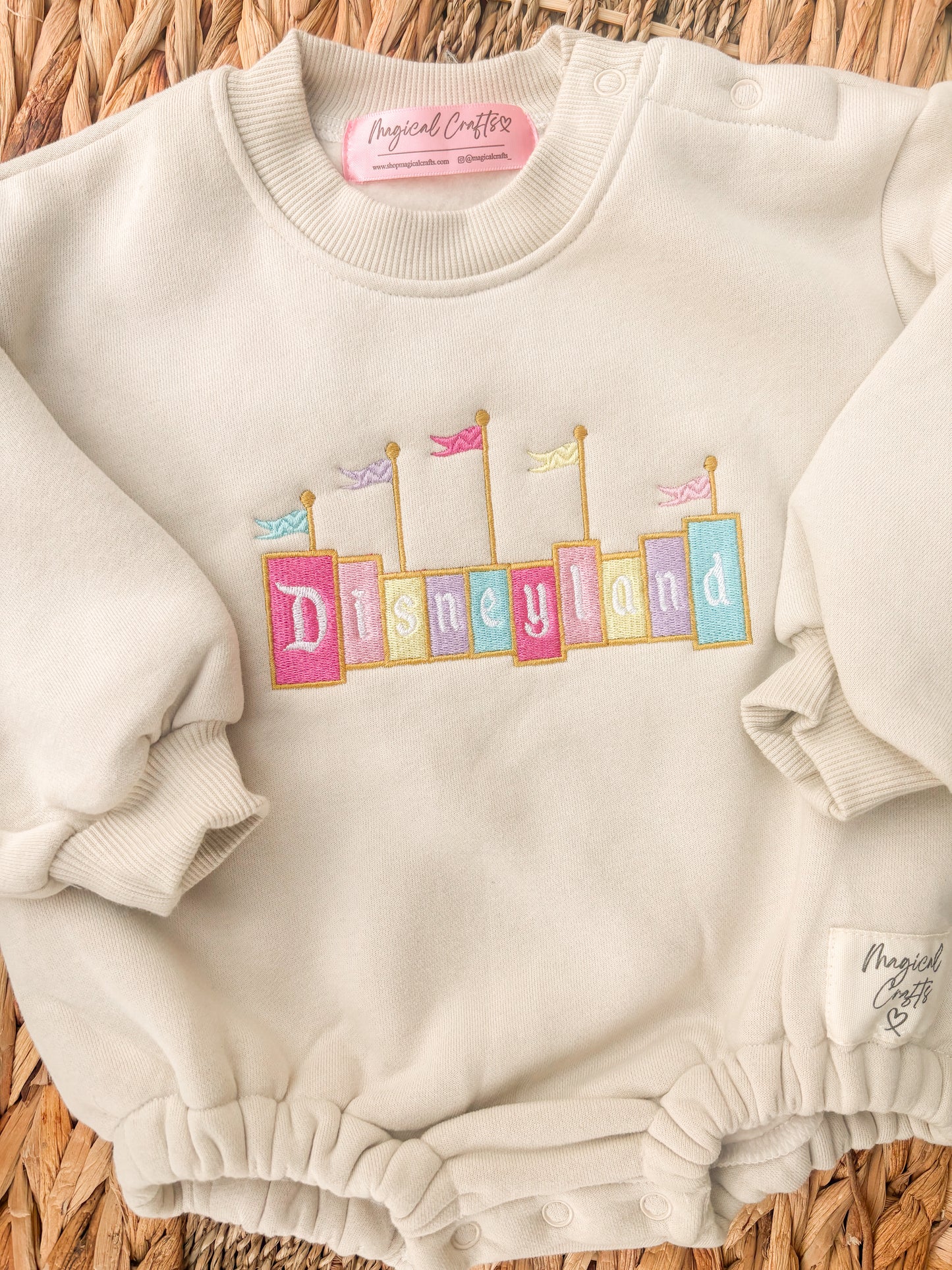 Dland Embroidered Baby Romper