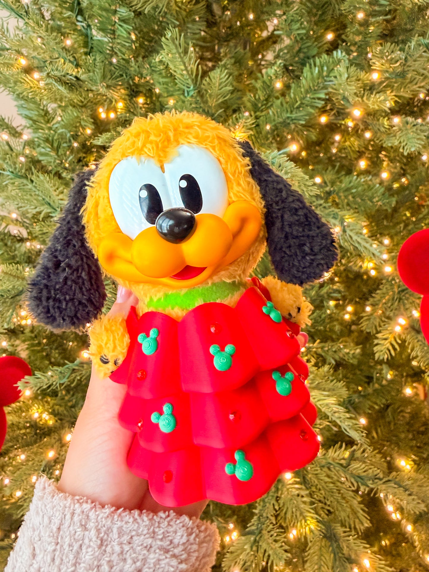 Christmas Tree Suit - Red (Ready to ship)