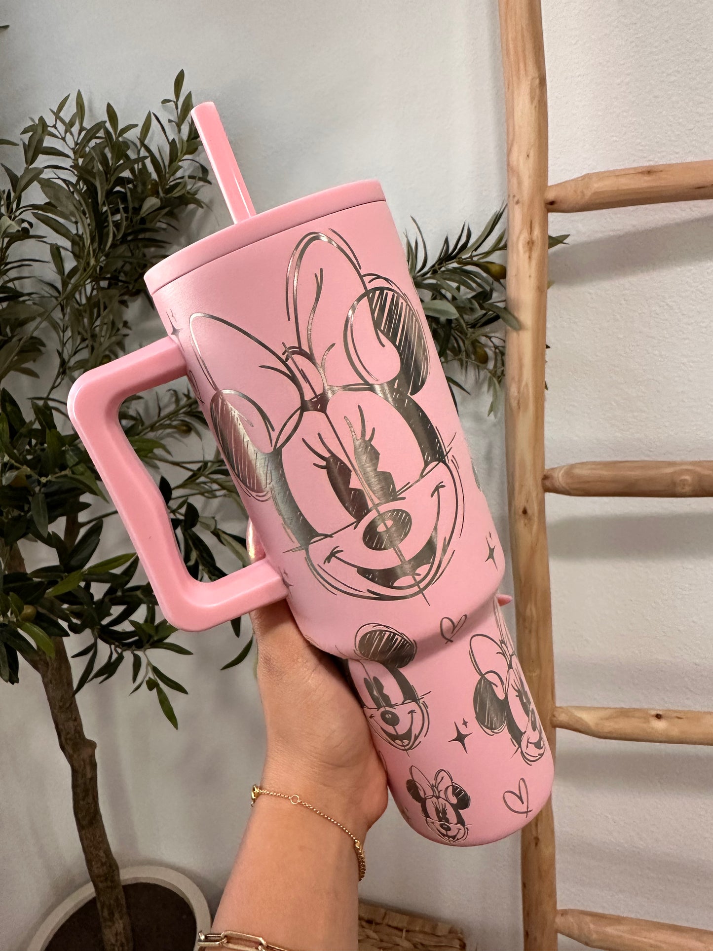 Magical Faces Engraved Tumbler