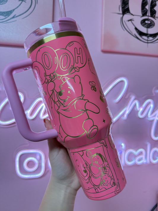 Winnie & Friends Engraved Tumbler