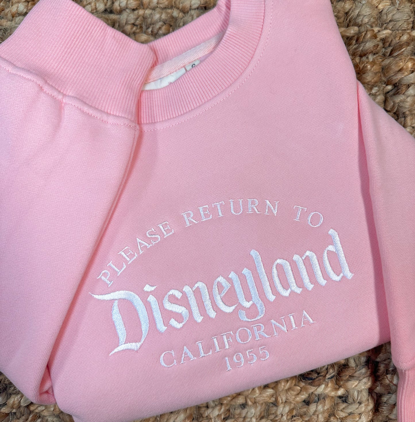 Please return to Embroidered Crewneck Sweatshirt - Kid Size