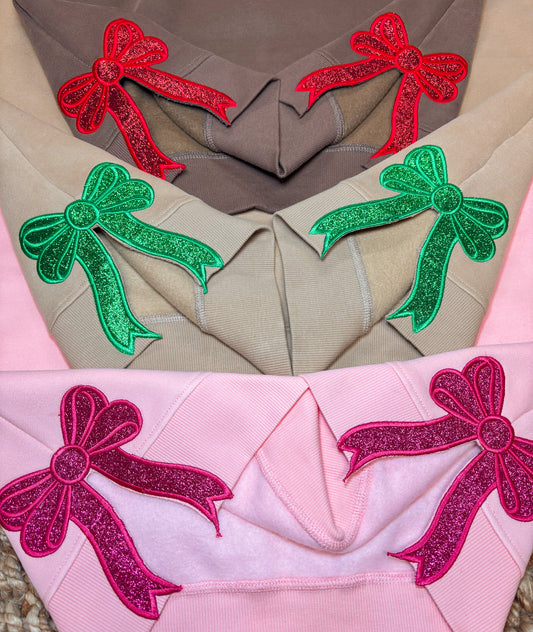 Minnie Christmas with Side Bows