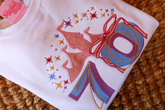 70th Celebration Embroidered Crewneck