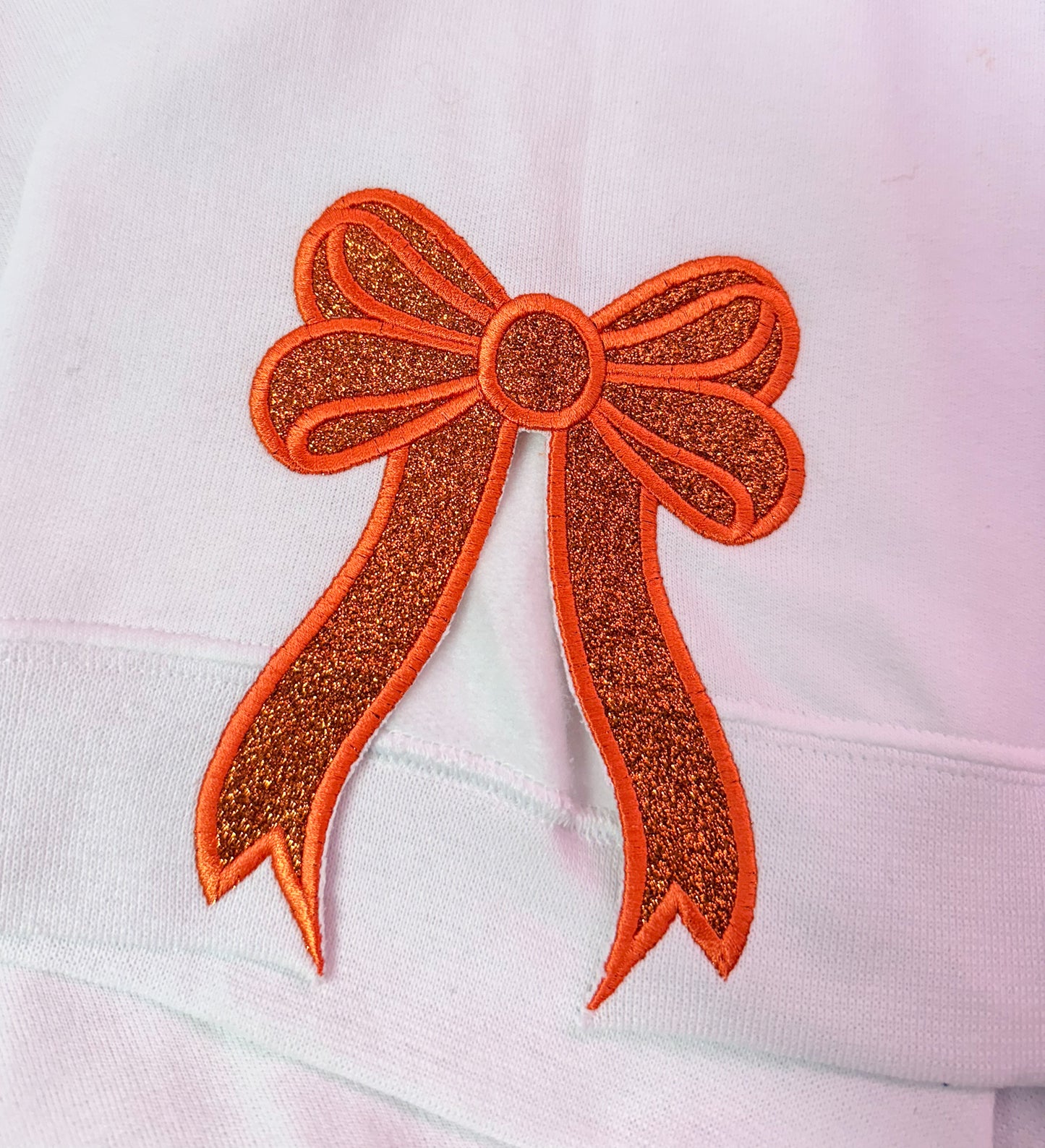 Halloween Glitter Side Bows - Add on