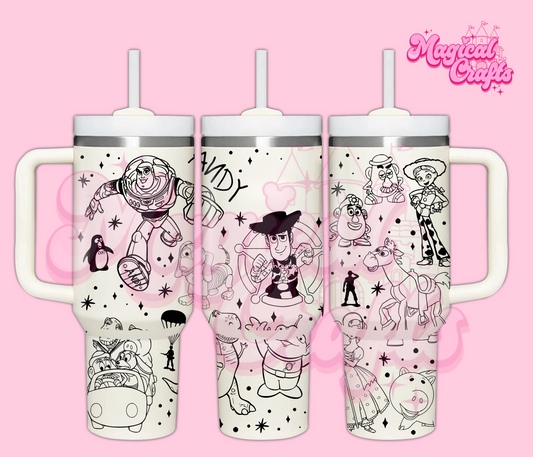 Toy Story Engraved Tumbler