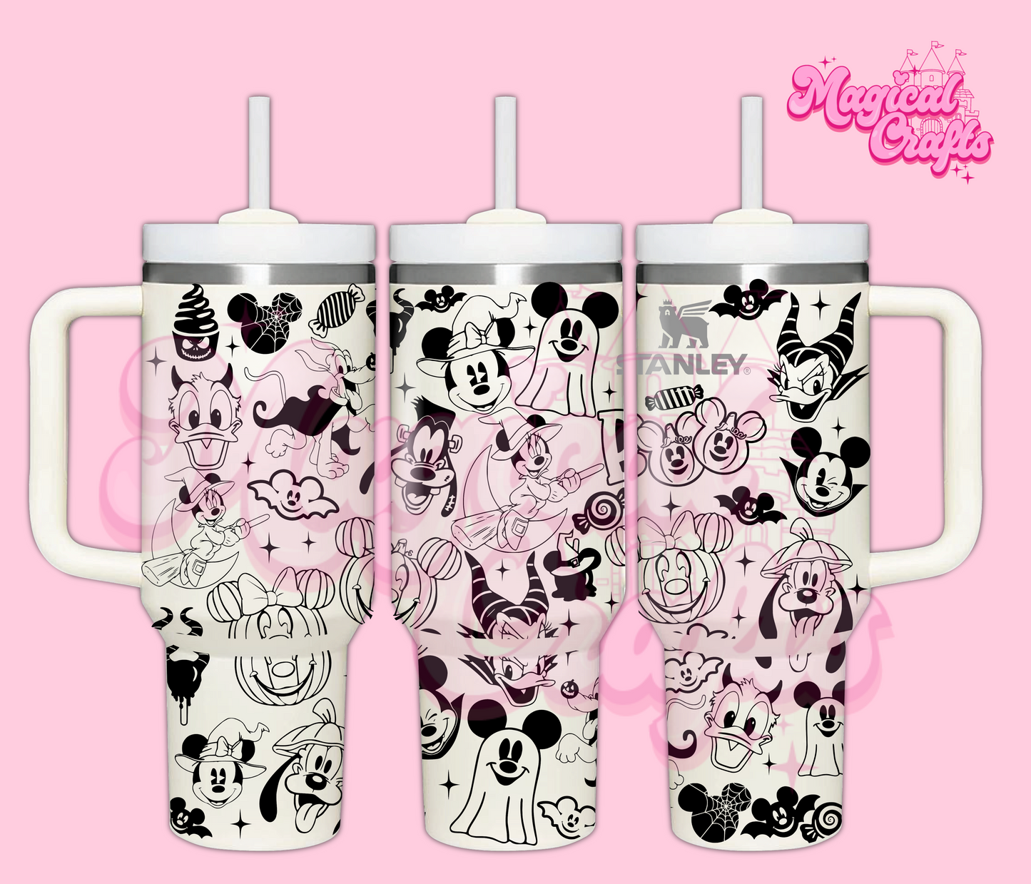 Disney Halloween Engraved Tumbler