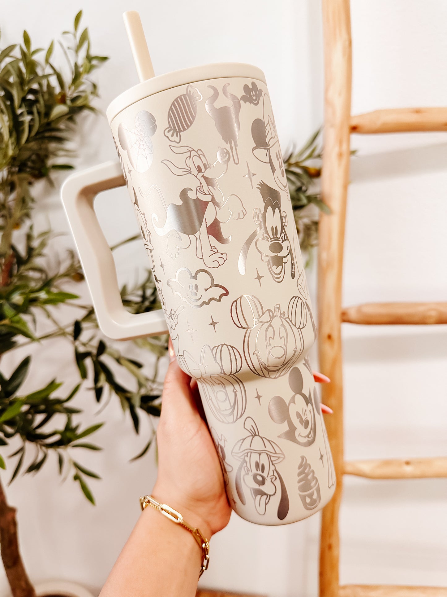 Disney Halloween Engraved Tumbler