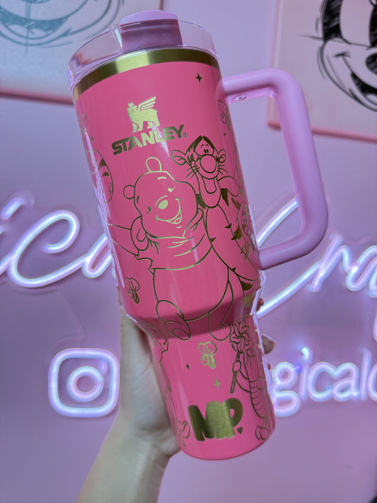 Winnie & Friends Engraved Tumbler