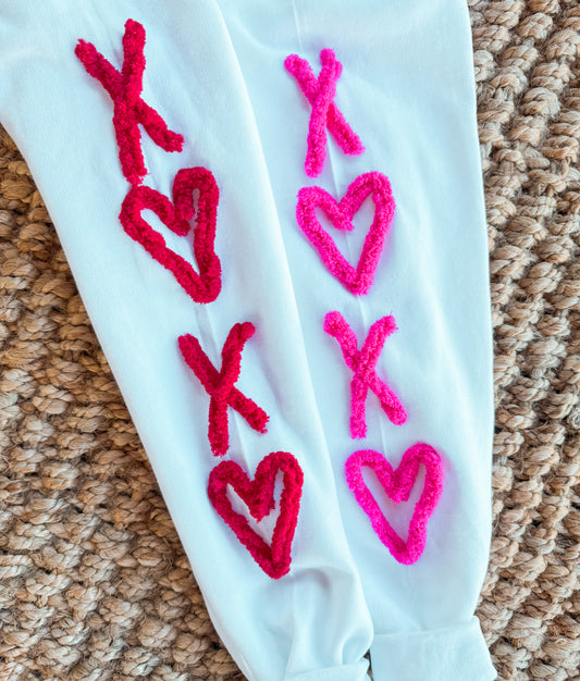 XOXO Fluffy Valentines Sleeve - Add On