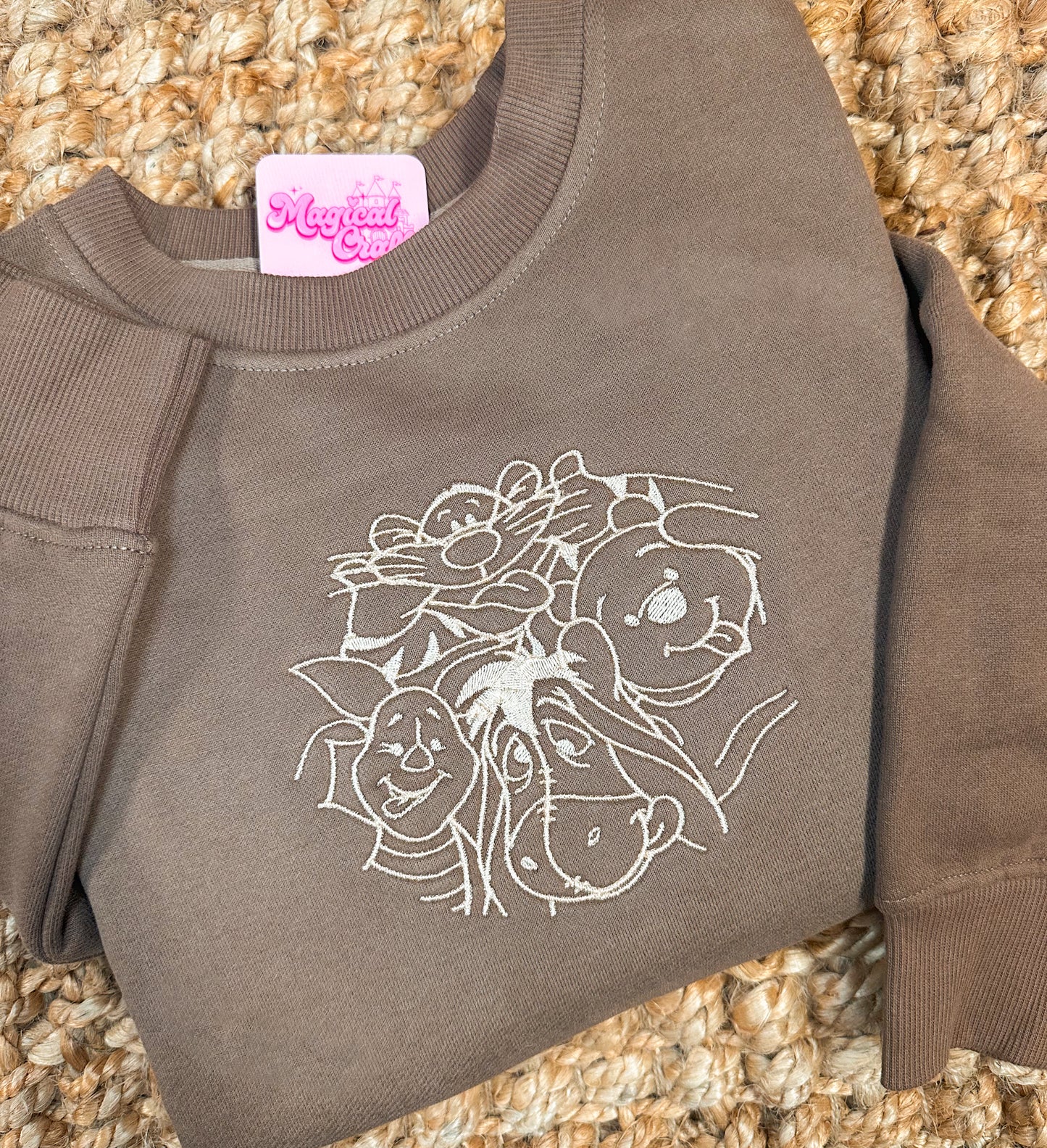 Pooh & Friends Embroidered Crewneck Sweatshirt - Kid Size