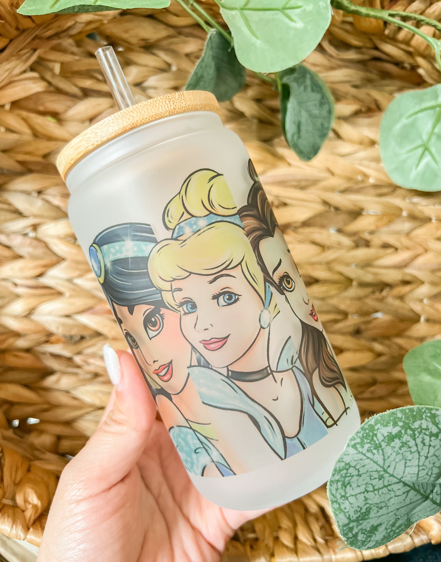 Princess Glass Cup